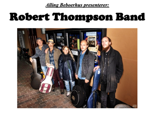 Robert Thomsen Band Fredag d. 4. marts 2022 kl. 20.30